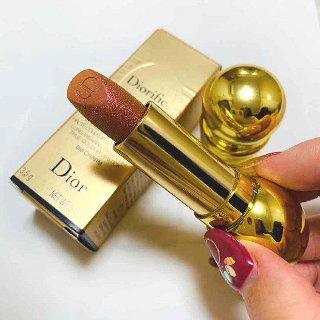限定口紅 ディオリフィック ベルベット タッチ リップスティック Diorの口コミ クリスマスコフレ購入品 Diorディオリフ By Primero 乾燥肌 30代前半 Lips