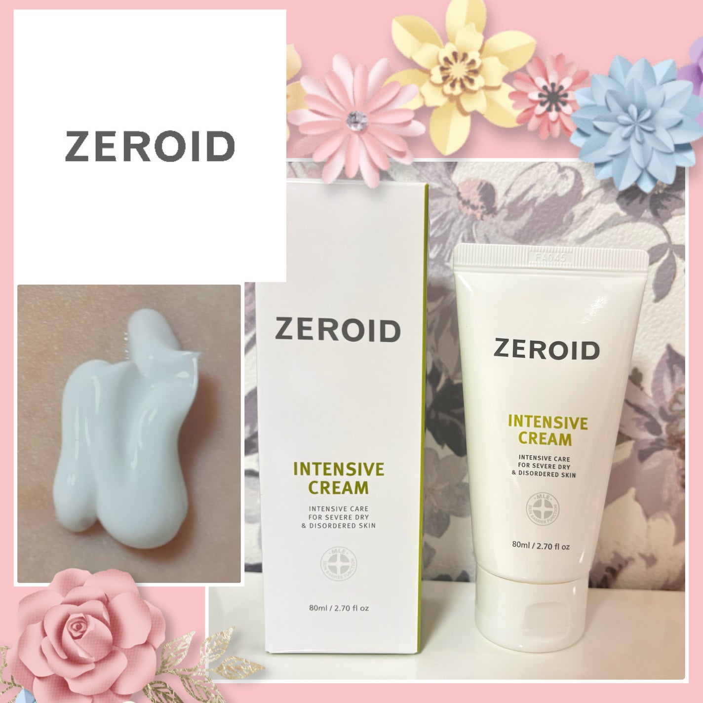 インテンシブクリーム/ZEROID/フェイスクリームを使ったクチコミ(1枚目)