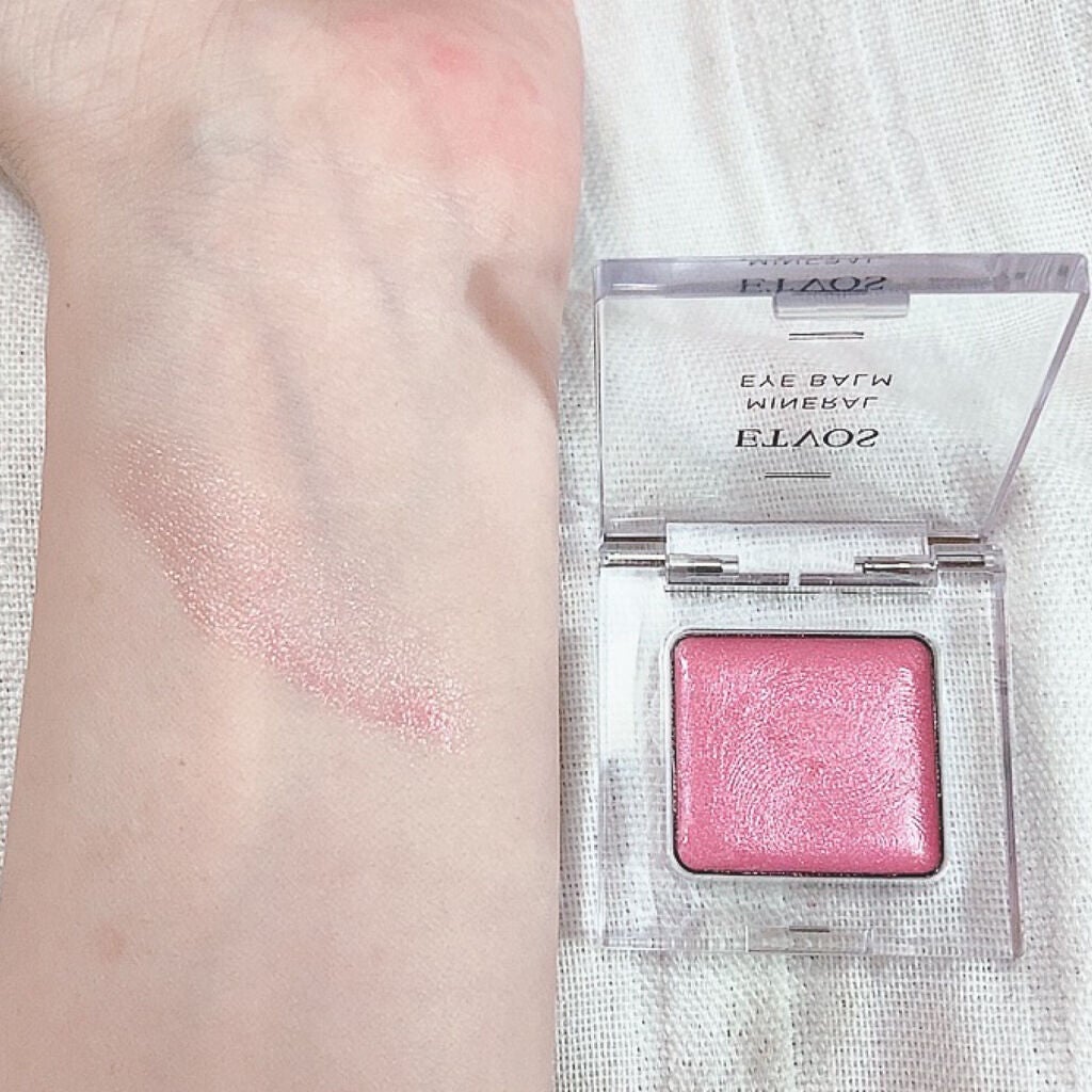 ミネラルアイバーム/エトヴォス/ジェル・クリームアイシャドウを使ったクチコミ(5枚目)