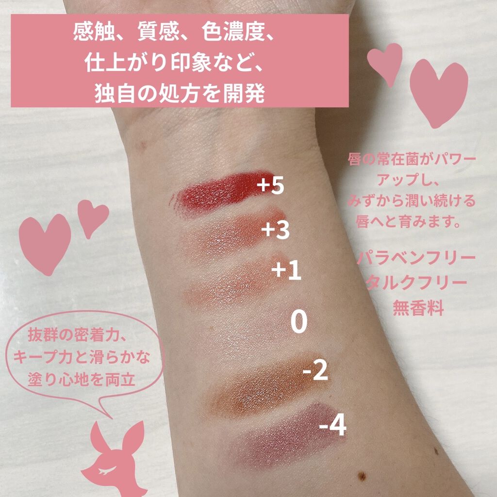  38°C / 99°F Lipstick <TOKYO>/UZU BY FLOWFUSHI/口紅を使ったクチコミ（2枚目）