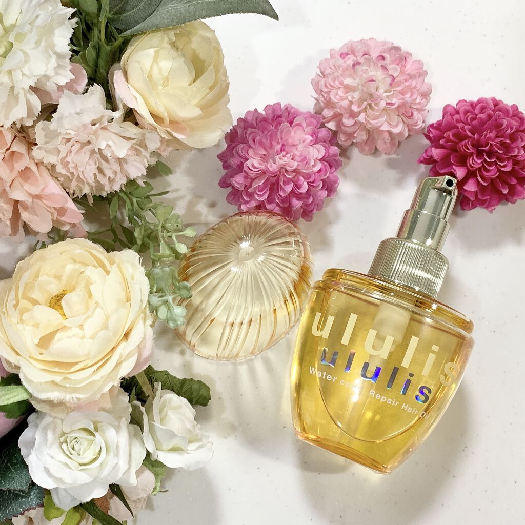 ウォーターコンク リペアヘアオイル/ululis/ヘアオイルを使ったクチコミ（1枚目）