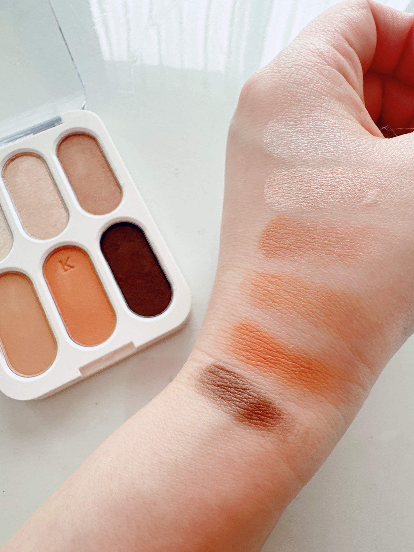 フォーエバー6アイパレット/Laka/アイシャドウパレットを使ったクチコミ(3枚目)