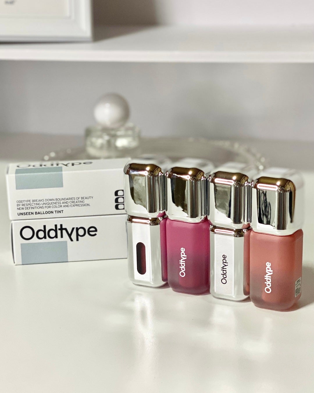 アンシーン ミラーティント/Oddtype/リップティントを使ったクチコミ(4枚目)