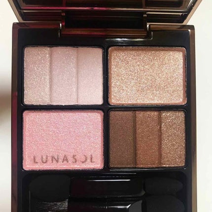 スリーディメンショナルアイズ/LUNASOL/アイシャドウパレットを使ったクチコミ(2枚目)