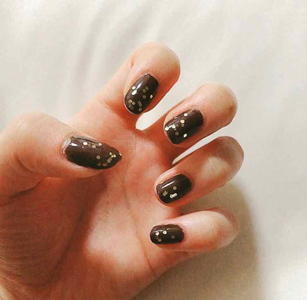 エクセル ネイルポリッシュ N NL15 マロングラッセ/excel/マニキュアを使ったクチコミ（2枚目）