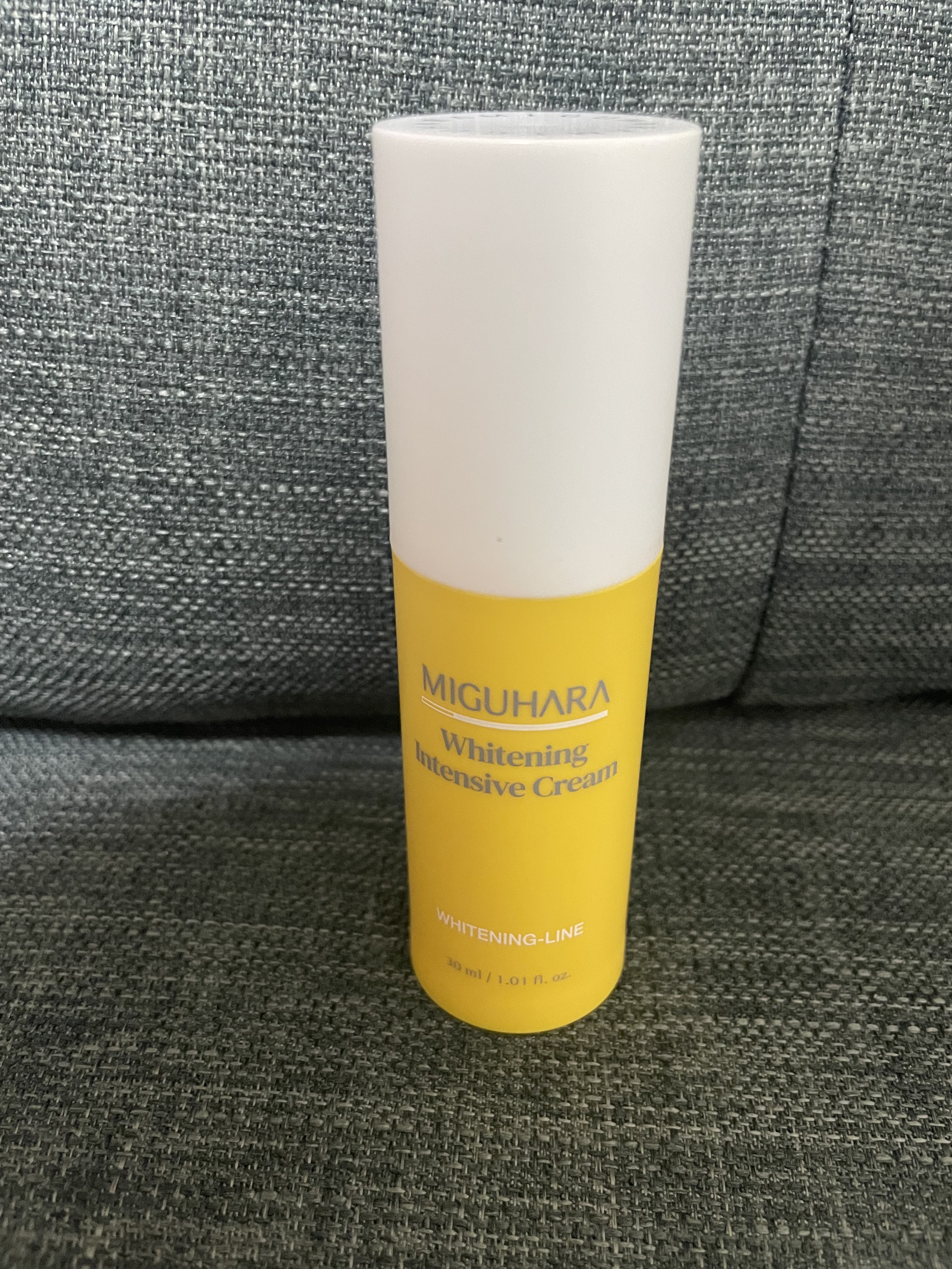 MIGUHARA ホワイトニングインテンシブクリームのクチコミ「【記録用】
MIGUHARA　ホワイトニングインテンシブクリーム
ミグハラの美容液等が気になっ.....」（1枚目）