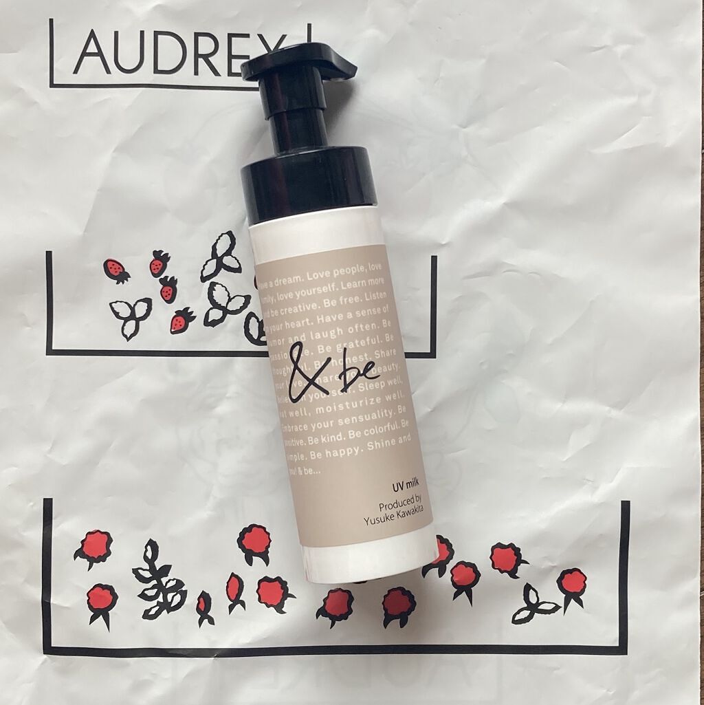 UVミルク/＆be/日焼け止め・UVケアを使ったクチコミ（1枚目）