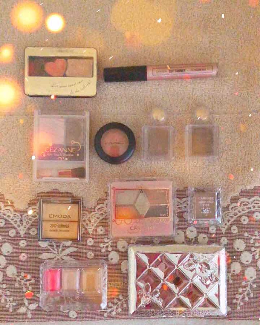 シークレットカラーアイズ/キャンメイク/アイシャドウパレットを使ったクチコミ(1枚目)