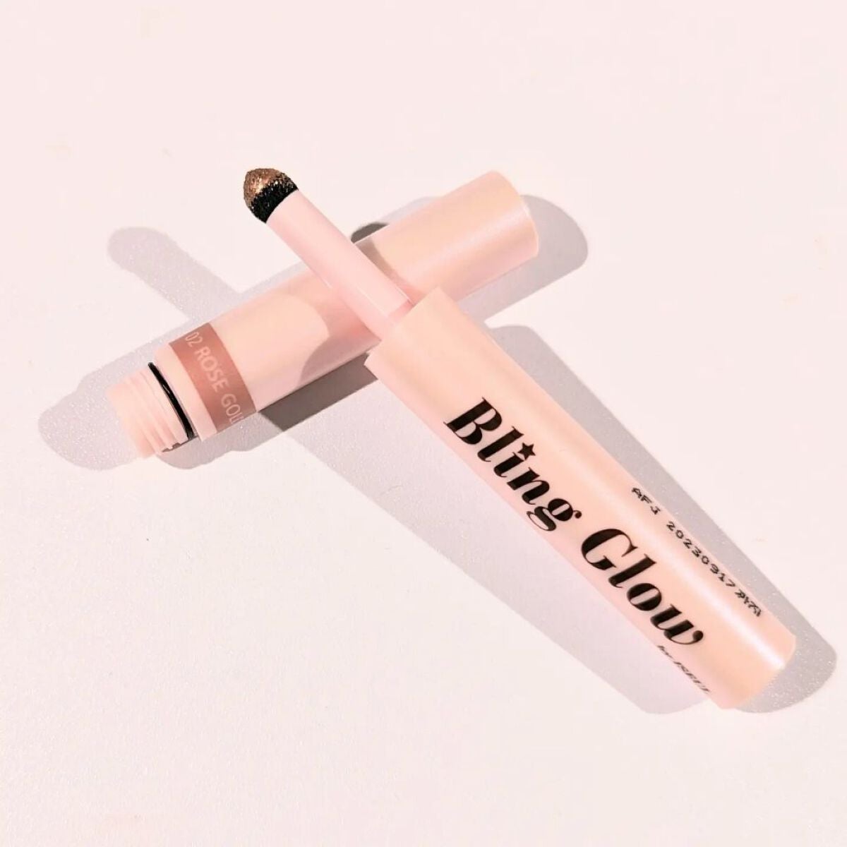 ブリンクリームパウダーシャドウ/BLING GLOW/単色アイシャドウを使ったクチコミ(4枚目)