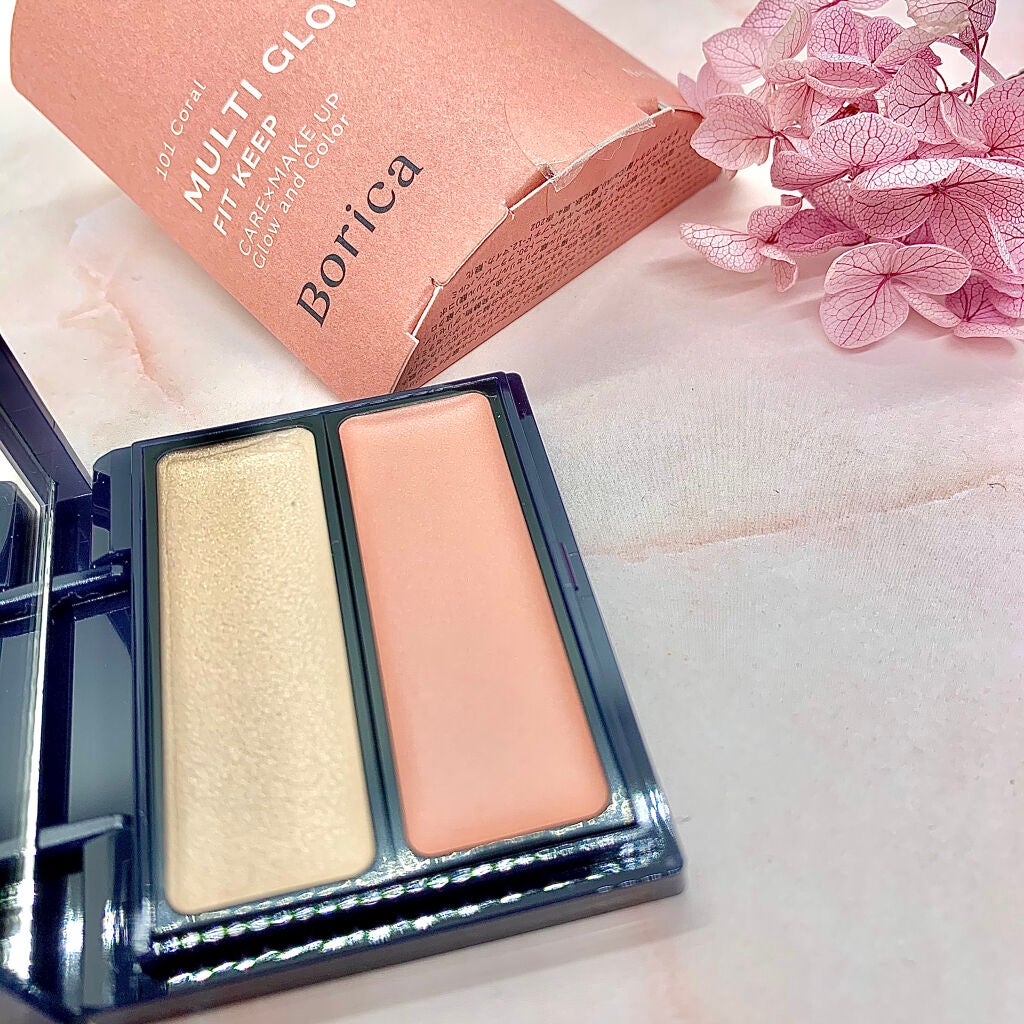 セラムマルチグロウデュオ/Borica/クリームハイライトを使ったクチコミ(2枚目)