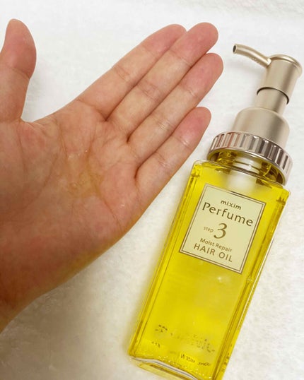 モイストリペア ヘアオイル/mixim Perfume/ヘアオイルを使ったクチコミ(1枚目)