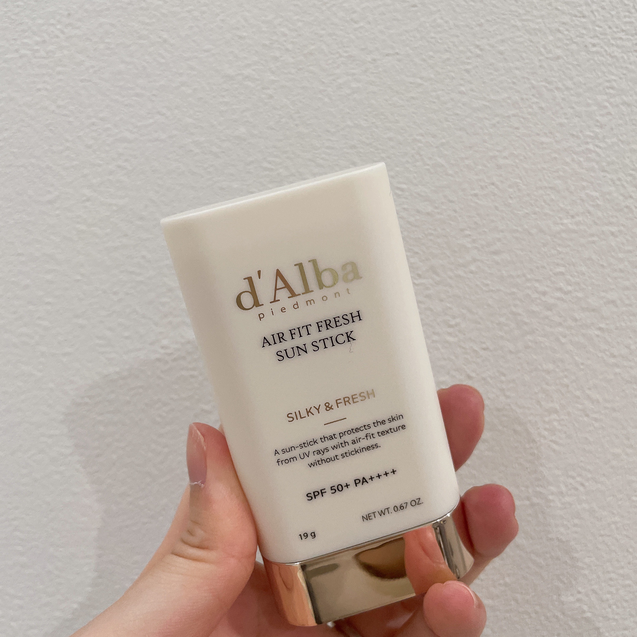 エアーフィットフレッシュサンスティック/ダルバ/日焼け止めスティックを使ったクチコミ（1枚目）