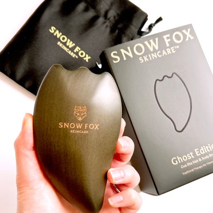 プレミアム FOX カッサ ゴースト ヘアブラシ ブラック/SNOW FOX SKINCARE/ヘアブラシを使ったクチコミ(5枚目)