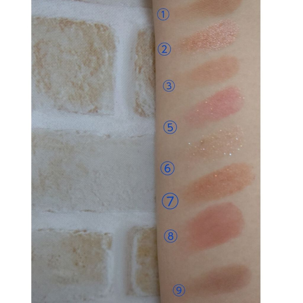 The Bella collection eyeshadow palette/CELEFIT/アイシャドウパレットを使ったクチコミ(3枚目)