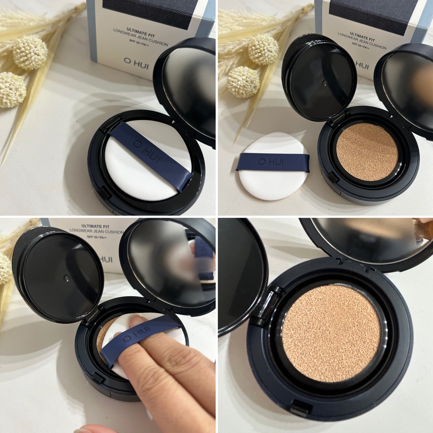 アルティメットフィット ロングウェアデニムクッション/OHUI/クッションファンデーションを使ったクチコミ(4枚目)