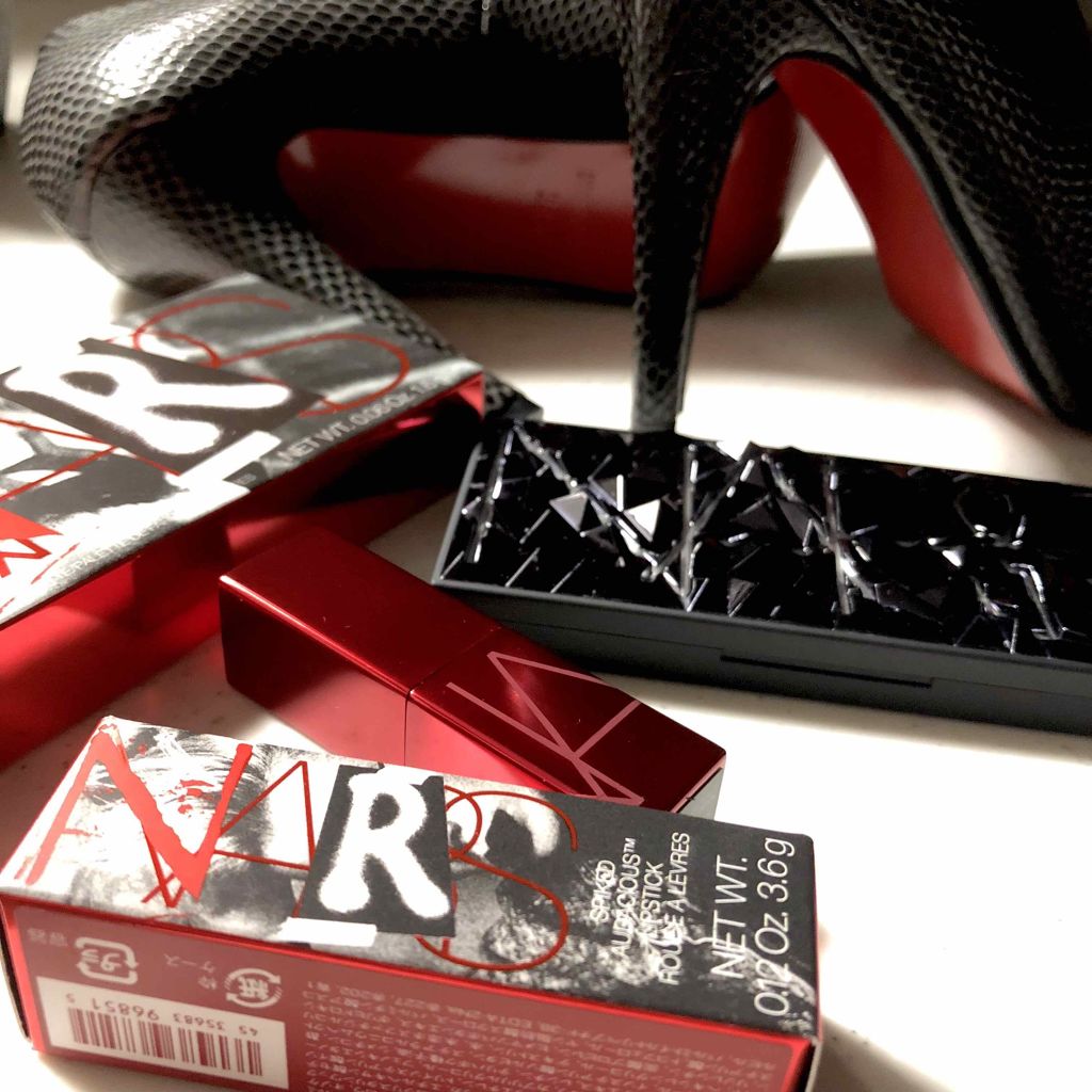 スパイクド オーデイシャスリップスティック/NARS/口紅を使ったクチコミ（1枚目）