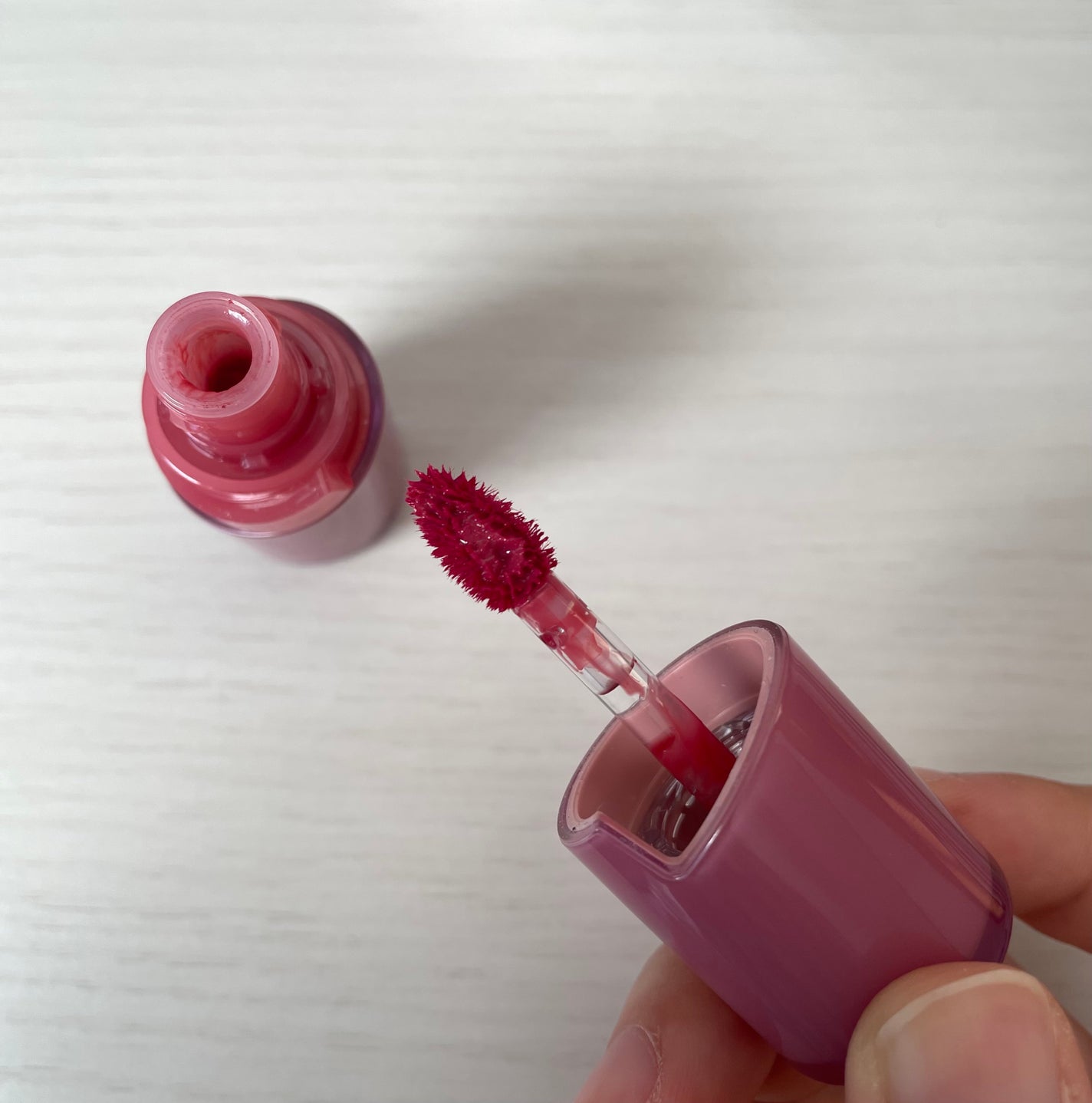 ロウグロウジェルティント/hince/リップティントを使ったクチコミ(2枚目)