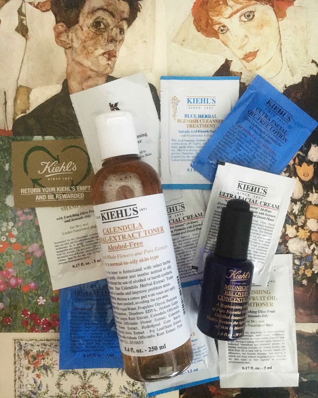 キールズ ハーバル トナー CL アルコールフリー/Kiehl's/化粧水を使ったクチコミ(1枚目)