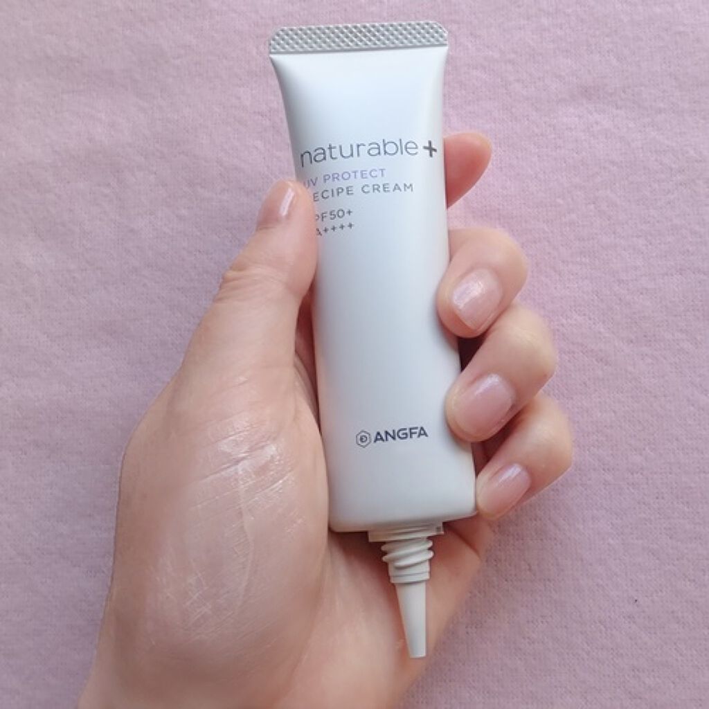 ナチュラブルプラス レシピクリーム UVプロテクト/ナチュラブルプラス/日焼け止めクリームを使ったクチコミ（3枚目）