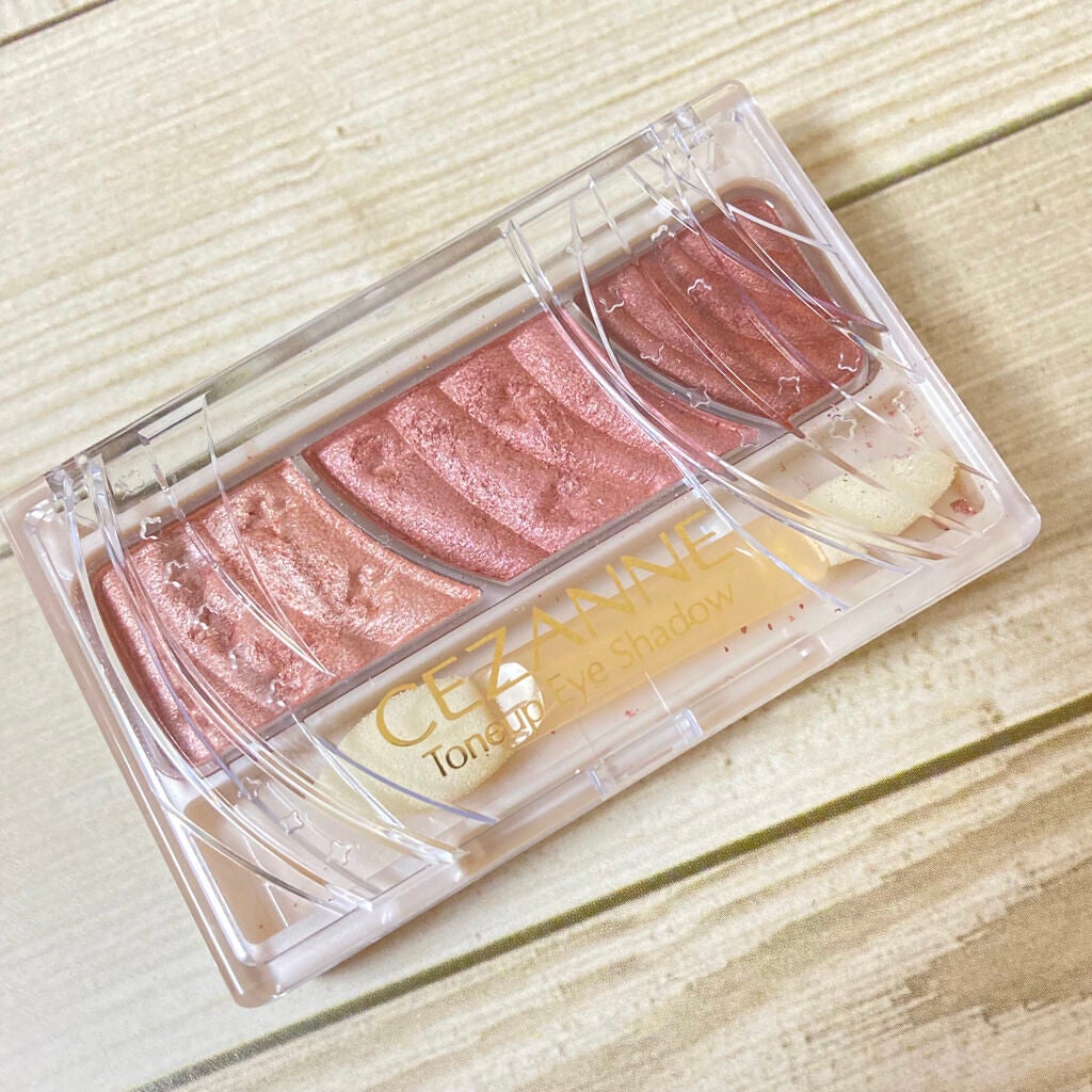 トーンアップアイシャドウ/CEZANNE/アイシャドウパレットを使ったクチコミ(2枚目)