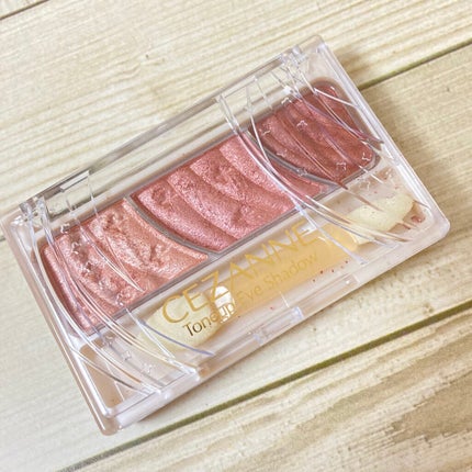 トーンアップアイシャドウ/CEZANNE/アイシャドウパレットを使ったクチコミ(2枚目)