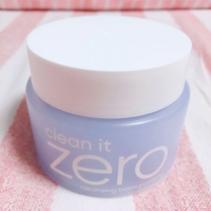 クリーンイットゼロ クレンジングバーム オリジナル/BANILA CO/クレンジングバームを使ったクチコミ(1枚目)