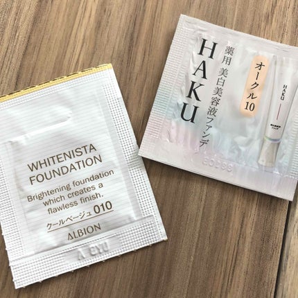 アルビオン ホワイト二スタ ファンデーション/ALBION/リキッドファンデーションを使ったクチコミ(1枚目)