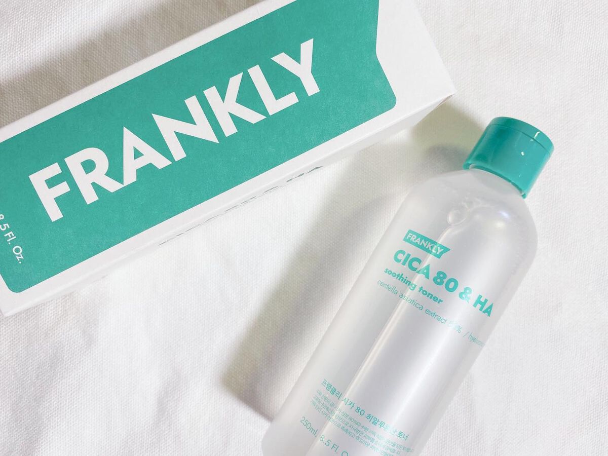 シカ80%ヒアルロン酸トナー/Frankly/化粧水を使ったクチコミ(1枚目)