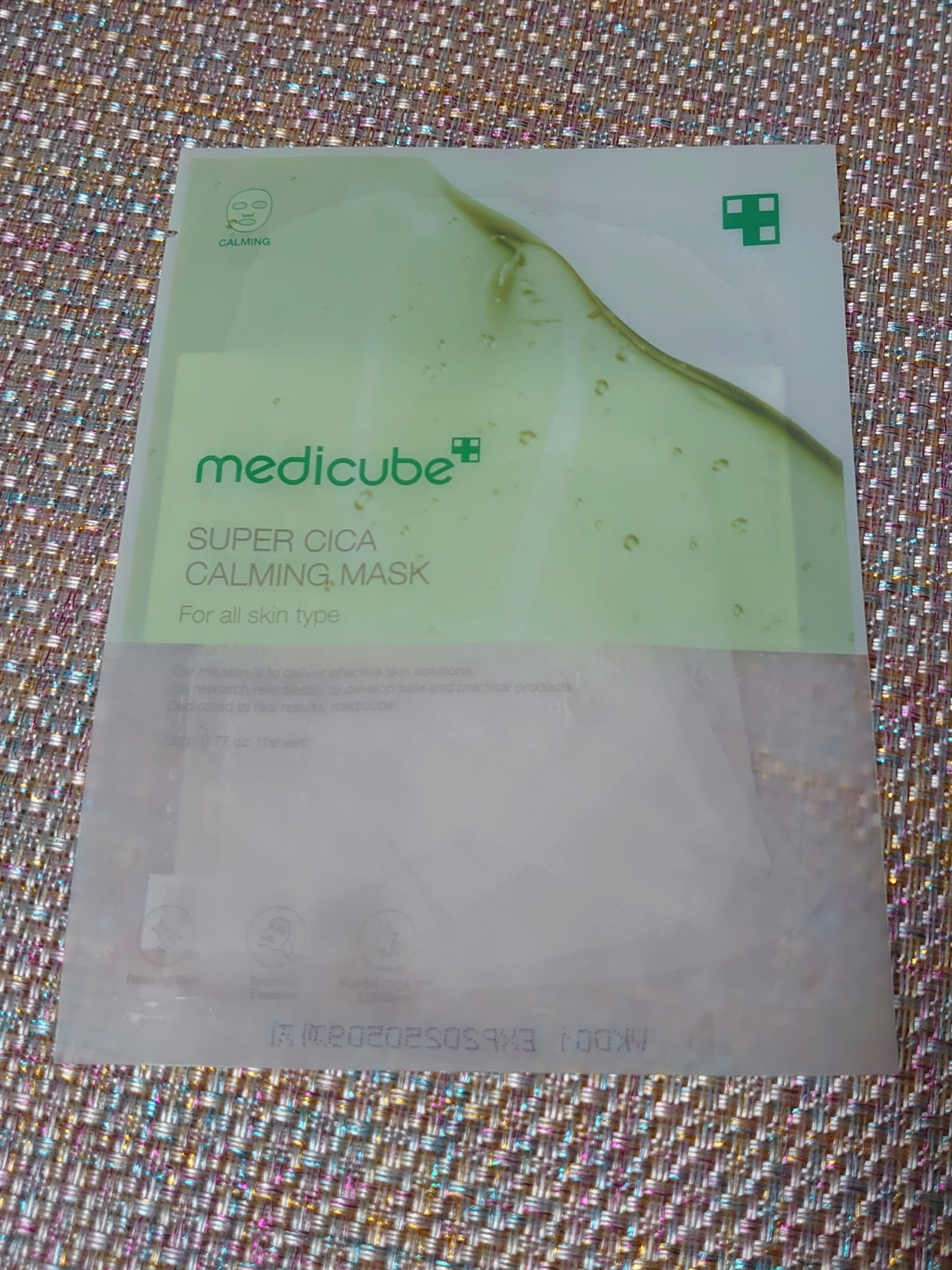 スーパーシカカーミングマスク/MEDICUBE/シートマスク・パックを使ったクチコミ（1枚目）