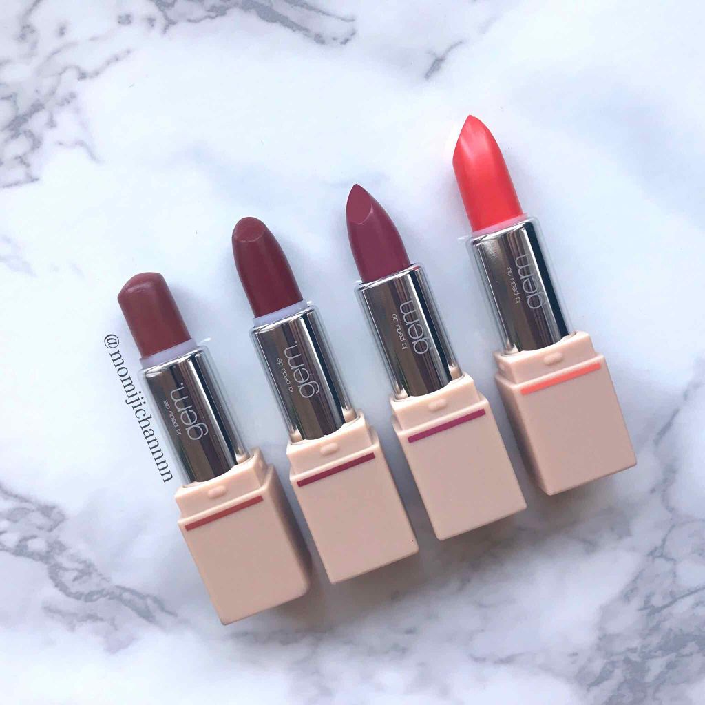 gemini lip stick/la peau de gem./口紅を使ったクチコミ(3枚目)
