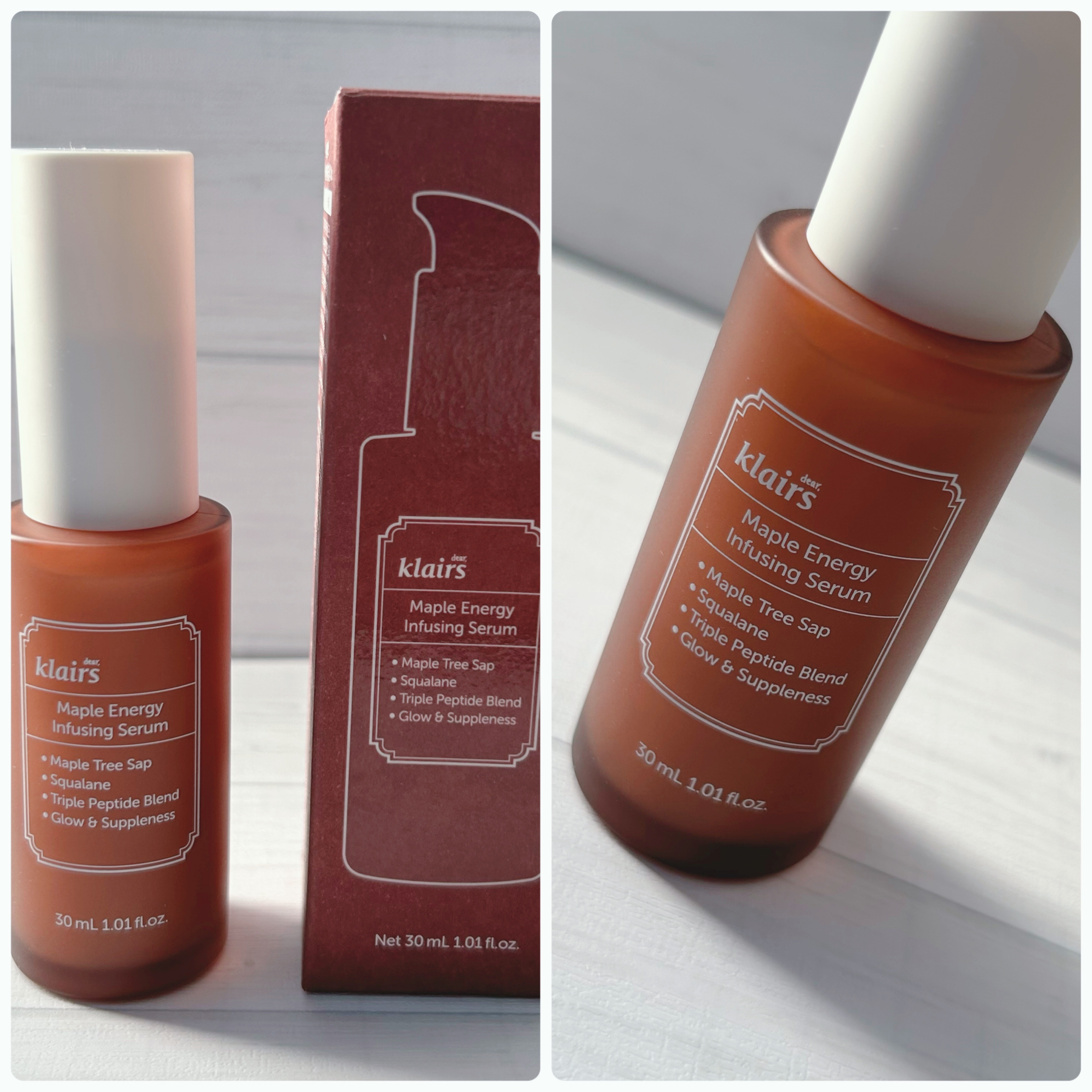 メープルエナジーインフュージングセラム/Klairs/美容液を使ったクチコミ（2枚目）