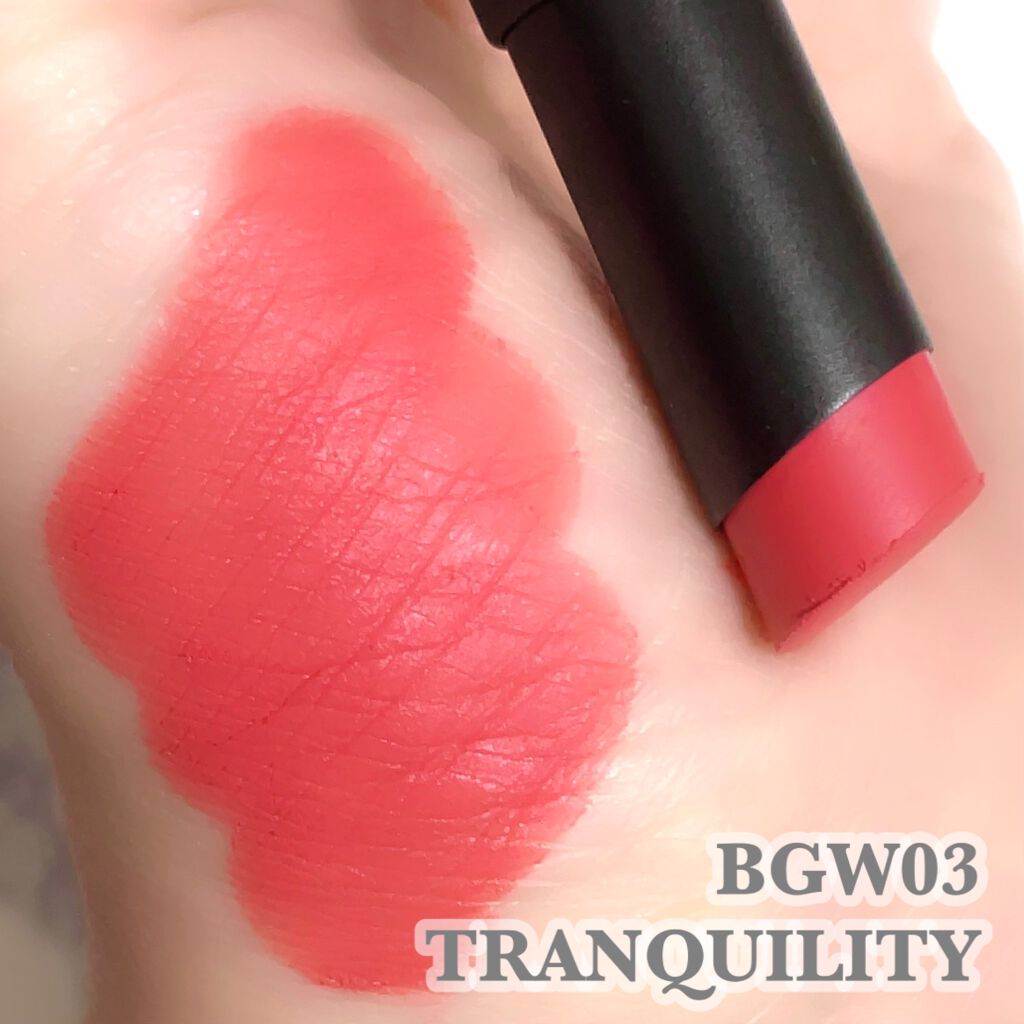 スマッジセミマットリップスティック/NAMING./口紅を使ったクチコミ（3枚目）