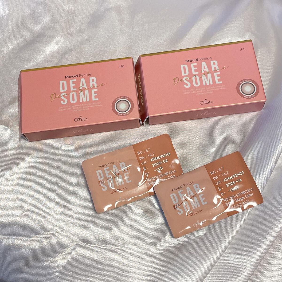 ディアサム(DearSome)/OLOLA/カラーコンタクトレンズを使ったクチコミ（2枚目）