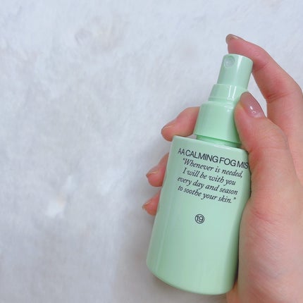 AA CALMING FOG MIST/Shangpree/ミスト状化粧水を使ったクチコミ(2枚目)