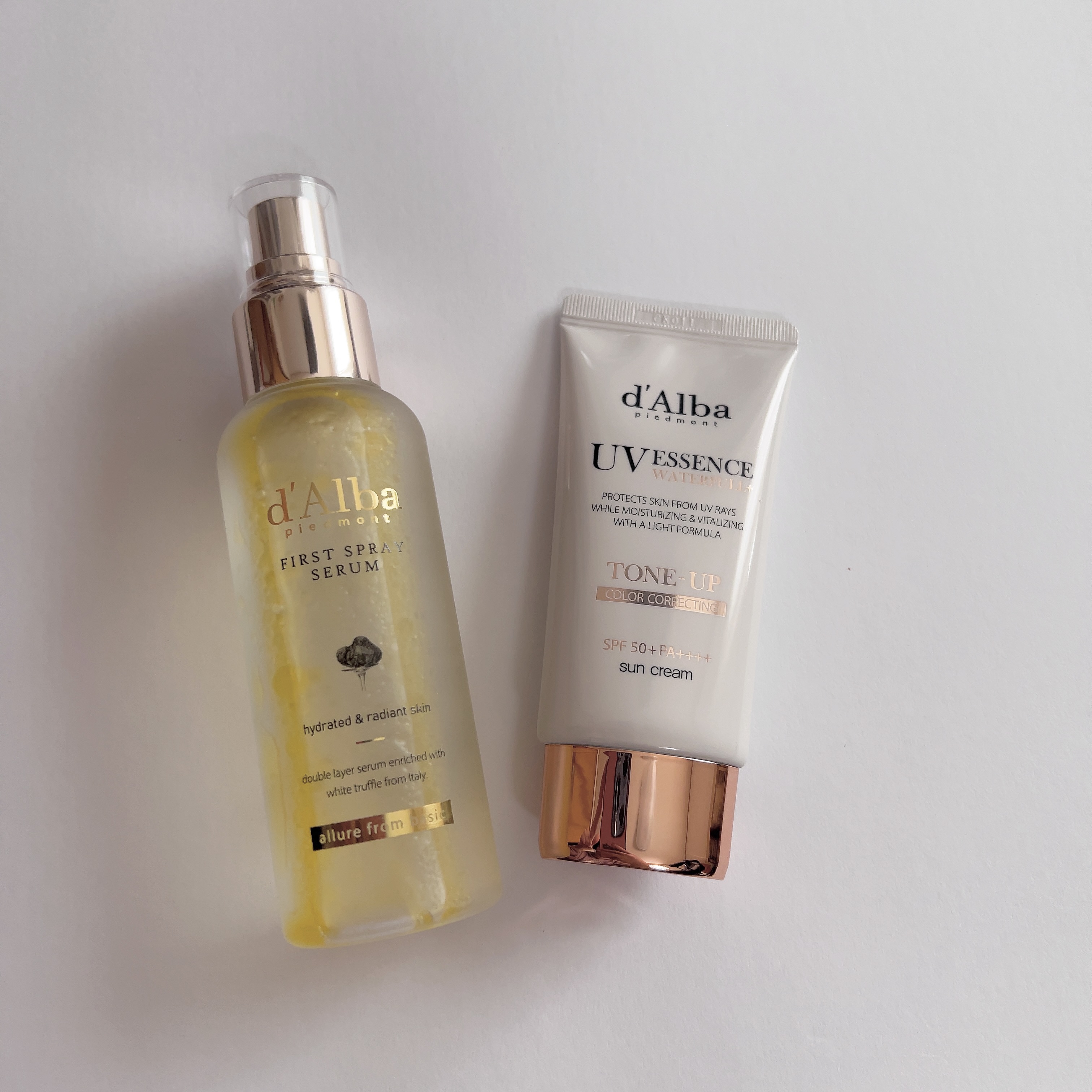 ダルバ ホワイトトリュフファーストスプレーセラム/ダルバ/ミスト状化粧水を使ったクチコミ（2枚目）