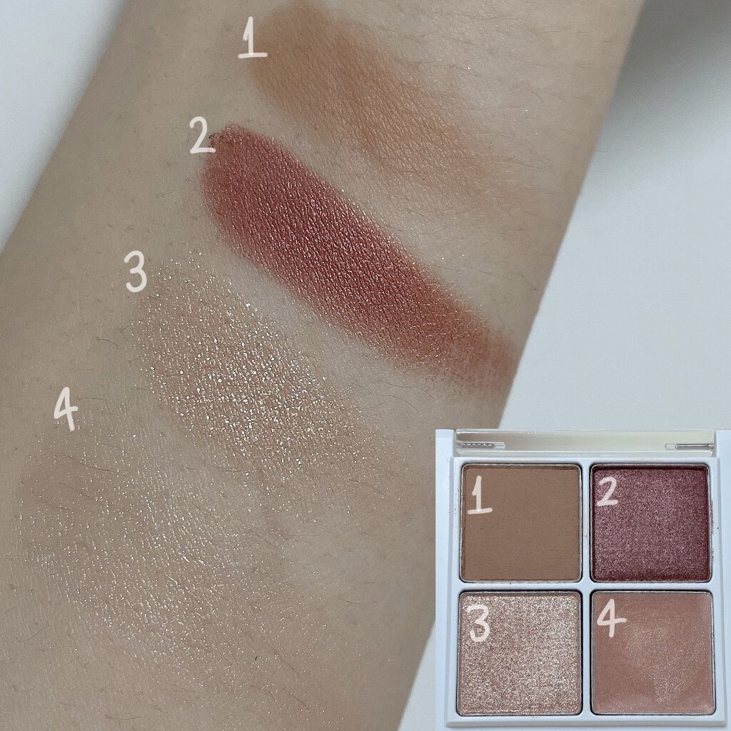 THE アイパレR/b idol/アイシャドウパレットを使ったクチコミ（3枚目）