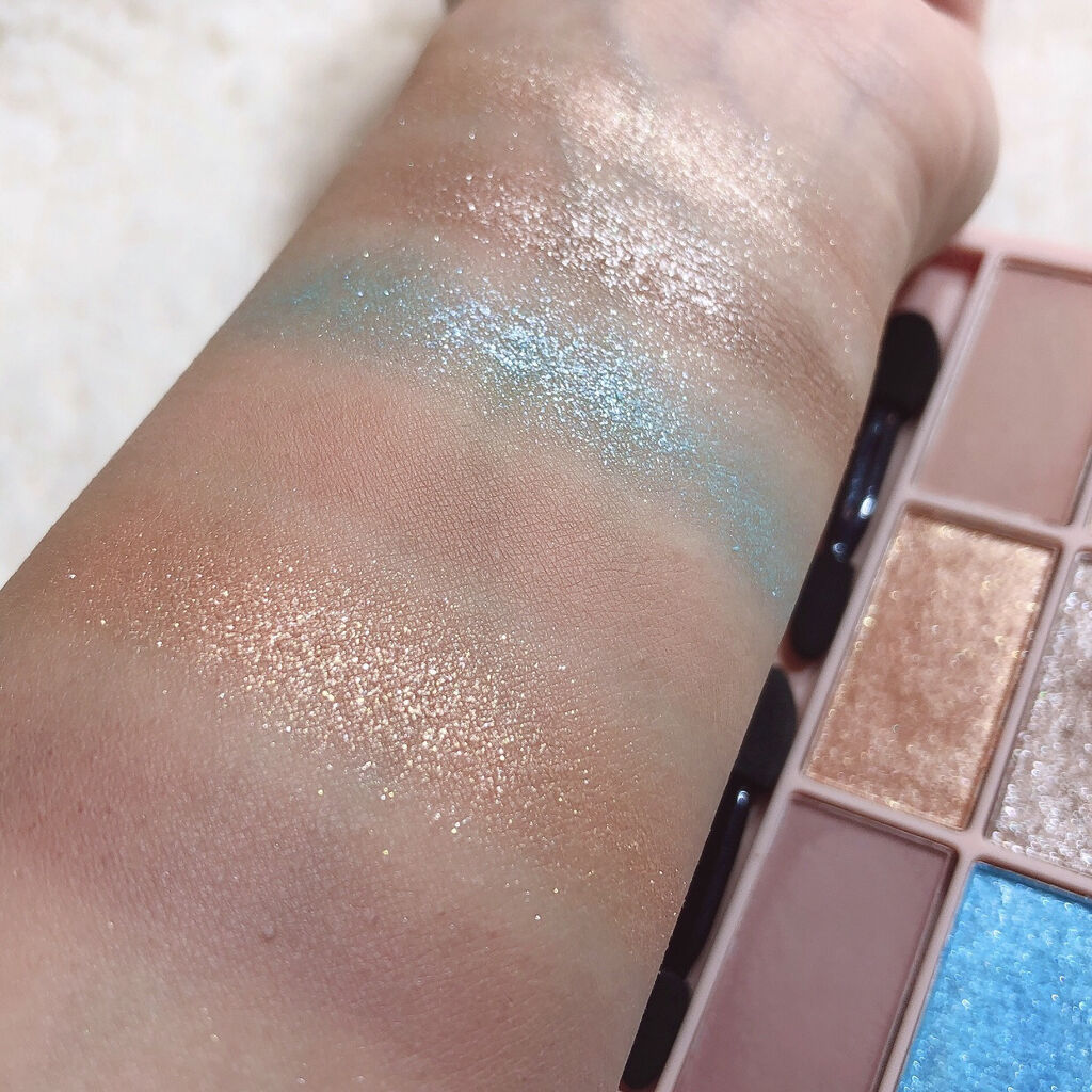 イロアソビ 6色アイパレット IR6E-01 ベージュ系/iroasobi/アイシャドウパレットを使ったクチコミ（3枚目）