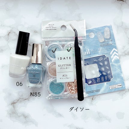 カラフルネイルズ/キャンメイク/マニキュアを使ったクチコミ(7枚目)