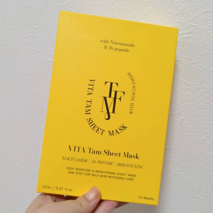 VITA Tam Sheet Mask/TAFOMI/シートマスク・パックを使ったクチコミ(1枚目)