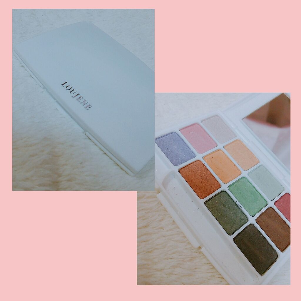 12色アイシャドウパレット/LOUJENE/アイシャドウパレットを使ったクチコミ（2枚目）