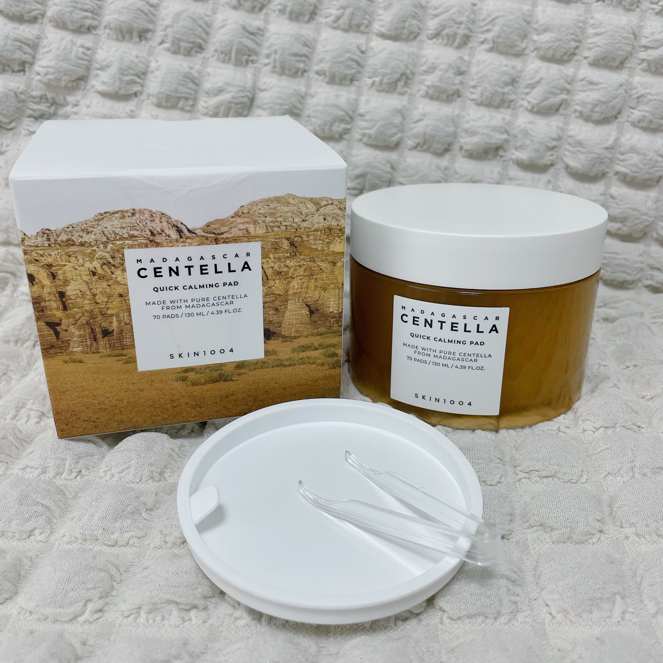 センテラ クイックカーミングパッド/SKIN1004/トナーパッドを使ったクチコミ（1枚目）