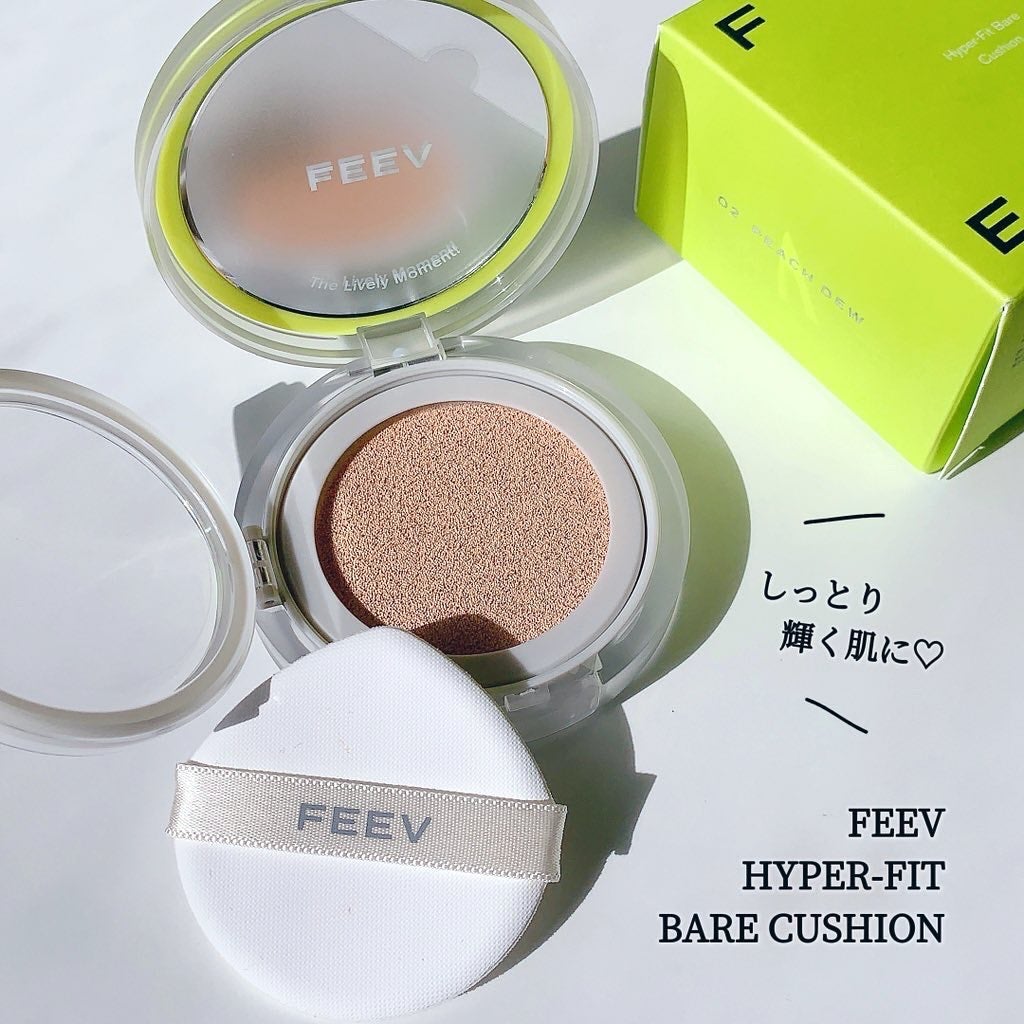 ベアクッション/FEEV/クッションファンデーションを使ったクチコミ(1枚目)