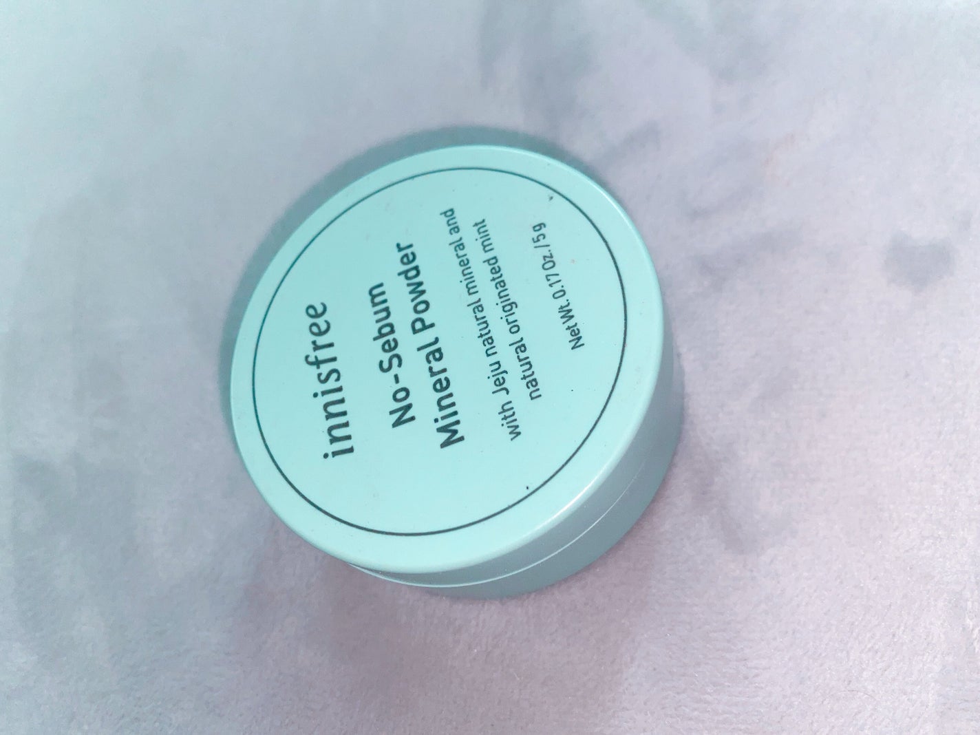 ノーセバム ミネラルパウダー N/innisfree/ルースパウダーを使ったクチコミ(1枚目)