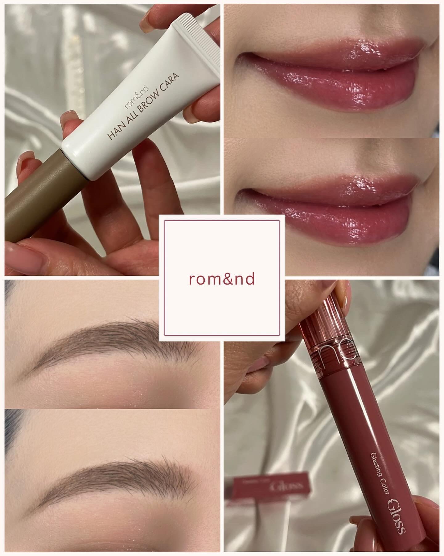 ハンオールブロウカラ/rom&nd/眉マスカラを使ったクチコミ（2枚目）