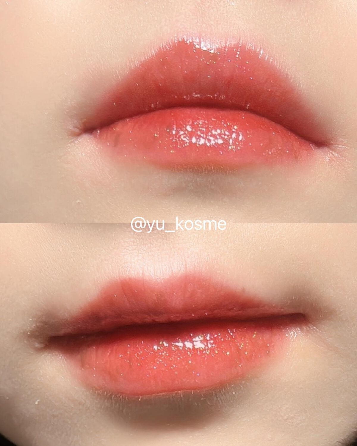 パラダイスオーロラシャインリップトリートメント/DEAR DAHLIA/リップグロスを使ったクチコミ(6枚目)