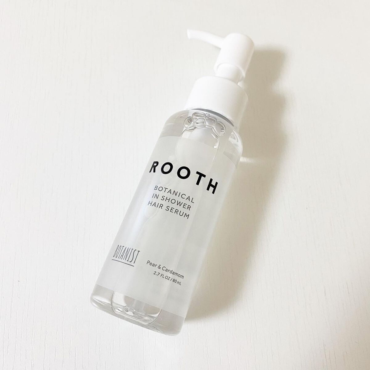 ルース ボタニカルインシャワー ヘアセラム/BOTANIST/洗い流すヘアトリートメントを使ったクチコミ（1枚目）