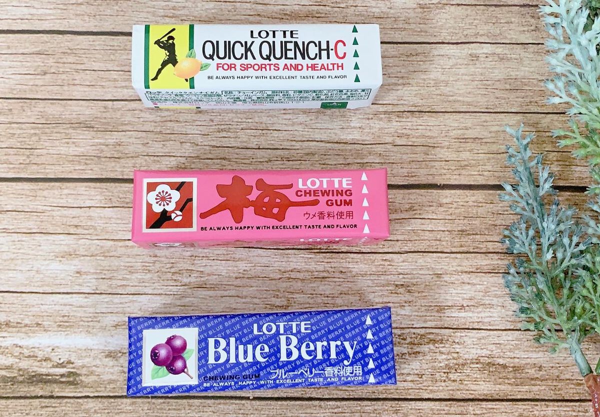 ブルーベリーガム/ロッテ/食品を使ったクチコミ(2枚目)