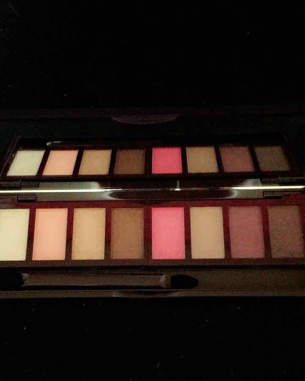 グラマラスリッチ アイパレット (クリスマスコフレ 2018)/Visée/メイクアップキットを使ったクチコミ(2枚目)
