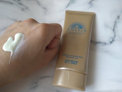 パーフェクトUV スキンケアジェル a/アネッサ/日焼け止め・UVケアを使ったクチコミ(2枚目)