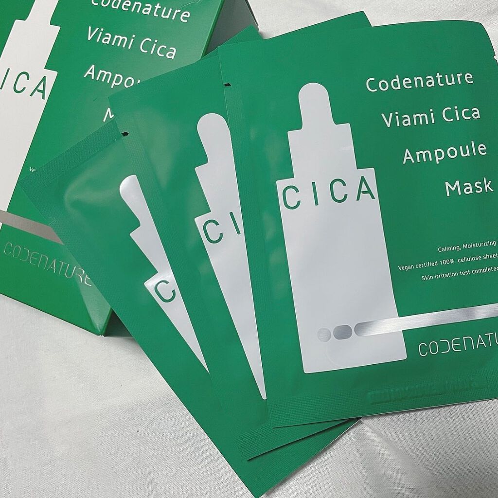ビアミシカアンプルマスク/CODENATURE/シートマスク・パックを使ったクチコミ(1枚目)